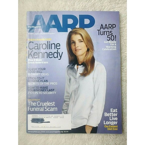 AARP Magazine Caroline Kennedy March 2011 Money Fitness Food Steve Martin - Picture 1 of 3